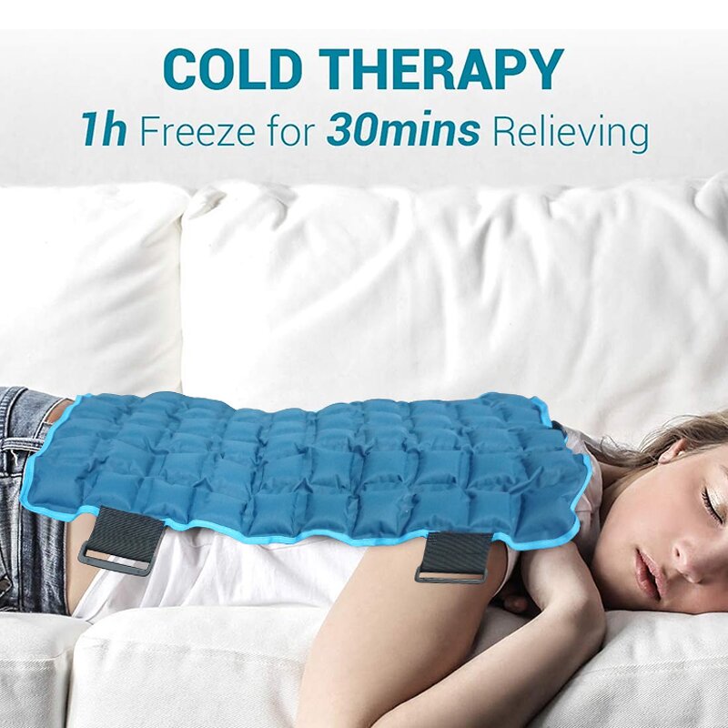 Hot & Cold Pack Manufacturer - Large 13x22 Inch Reusable Gel Effective for Back Pain Relief Therapy with Comfortable Pack