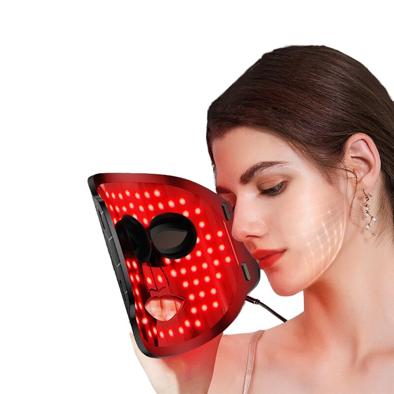 Facial Mask Manufacturer - Home Skincare with 4 Modes Timer, Colorful LED & Red Light Therapy