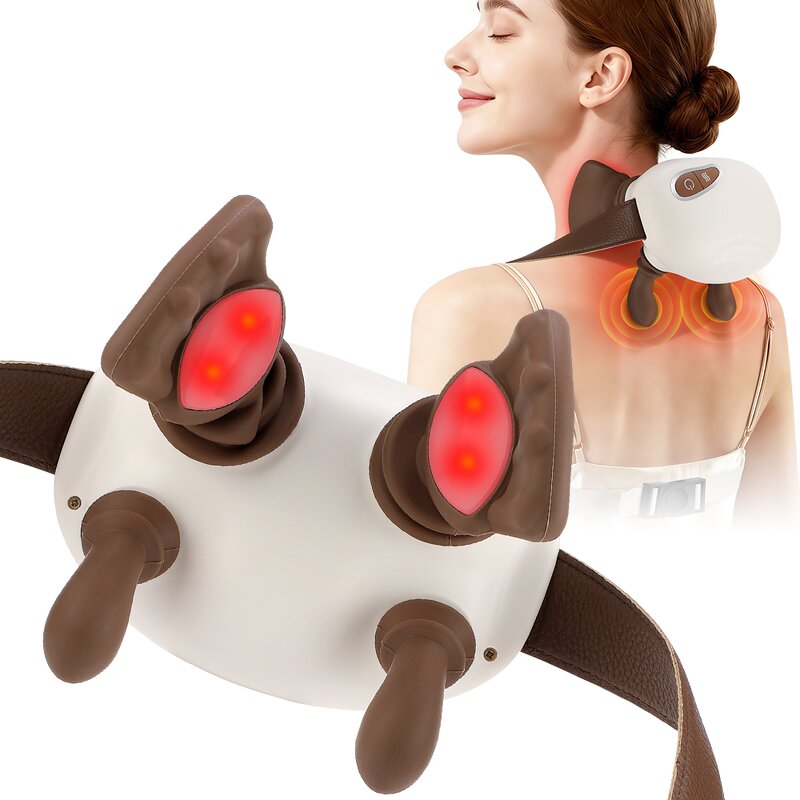 Neck & Shoulder Massager Manufacturer - Wireless with 3D Kneading Movement Timing Control for Deep Tissue Relief