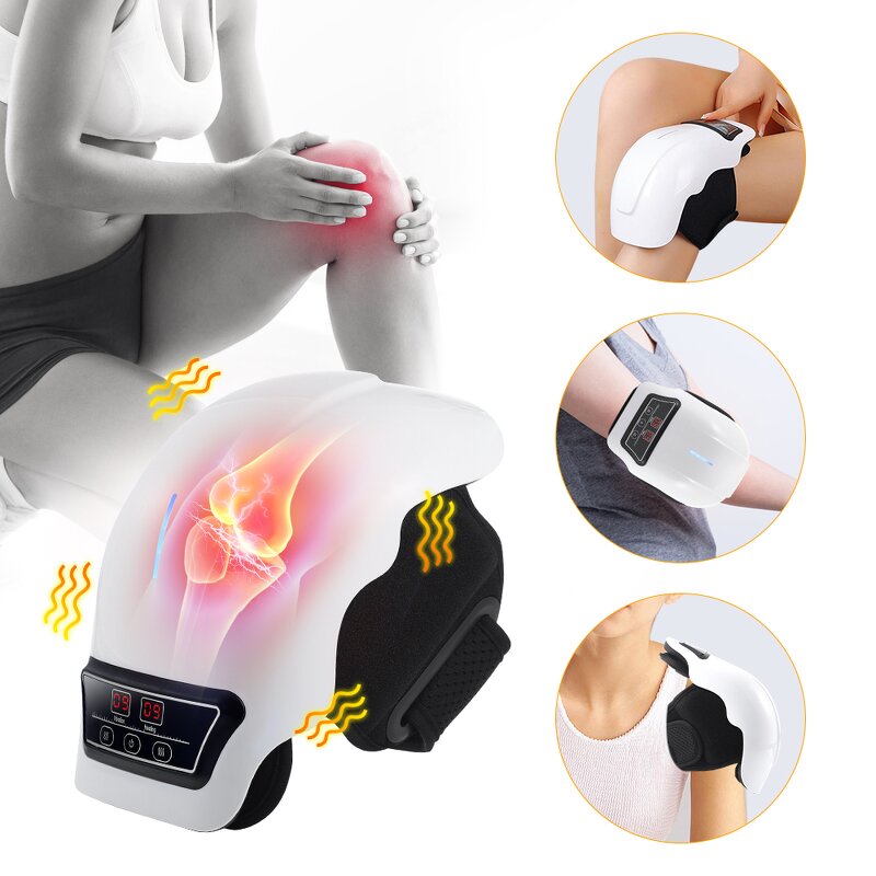 Knee Massager Manufacturer - Smart Infrared Physiotherapy with Hot Compress Vibration & Heat for Arthritis