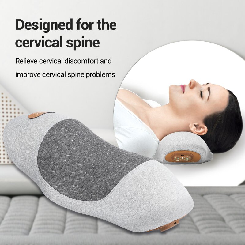 Neck Massager Manufacturer - Pain Relief Electric Hot Compress Kneading Cervical Spine Shiatsu with Heat