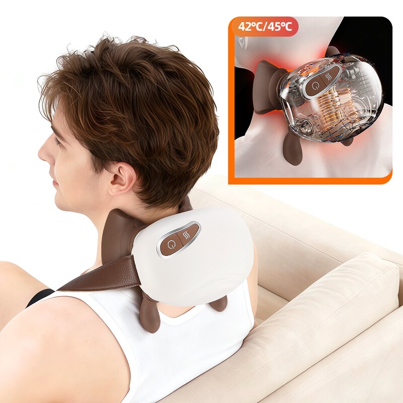 Neck & Shoulder Massager Manufacturer - Wireless with 3D Kneading Movement Timing Control for Deep Tissue Relief