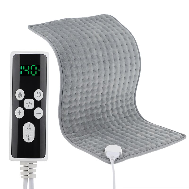 Heating Pad Manufacturer - Super Soft Velvet Thermal Body Massage Cushion Electric 30x60cm 45-60 Temperature Control