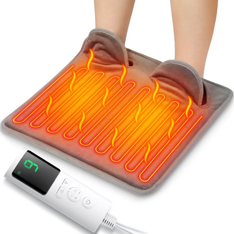 Foot Warmer Manufacturer - Wholesales Direct Selling Washable Winter Electric with 9 Heating Levels 4 Timer Settings