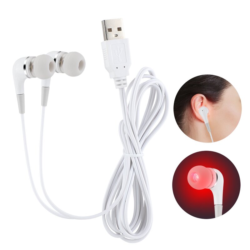Therapy Device Manufacturer - Laser Physiotherapy Earplug for Otitis Media Treatment Tinnitus Ear Canal Laser