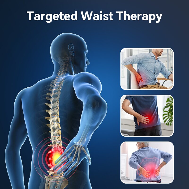 Abdominal Massager Manufacturer - New Health Products with Hot and Cold Compress Air Pressure Vibration & Ice Pack