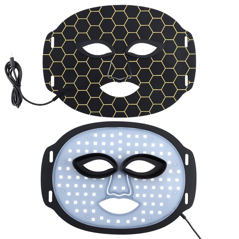 Facial Mask Manufacturer - Colored Light Therapy Instrument with Blue and Red Photon Rejuvenation