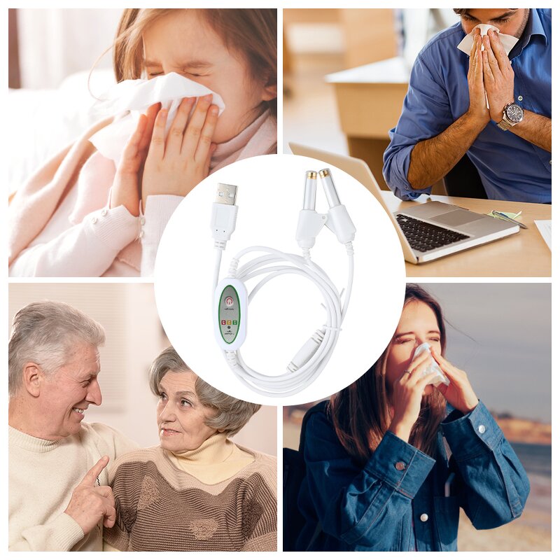 Laser Therapy Device Manufacturer - 650nm Low Frequency for Nasal Physiotherapy Sinusitis Allergy Rhinitis Treatment