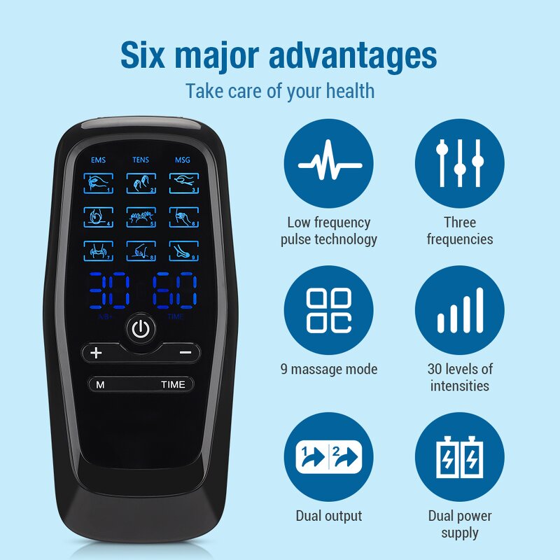 Muscle Stimulator Manufacturer - Wireless Pain Relief Therapy Electronic Pulse EMS TENS Unit 9 Modes 30 Intensity