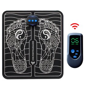 Foot Massager Manufacturer - Remote Control Electric TENS Cushion Mat EMS Acupuncture Pad for In-Home Spa