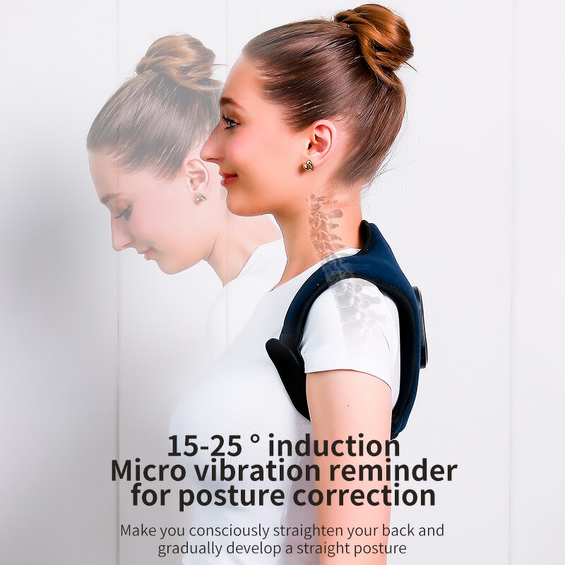 Posture Corrector Manufacturer - Adjustable Upper Brace Breathable Back Support Straightener for Neck Shoulder