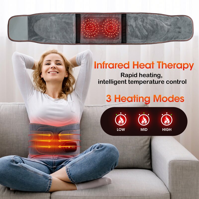 Back Massager Manufacturer - Cordless Electric with Lumbar Support & Red Light Therapy