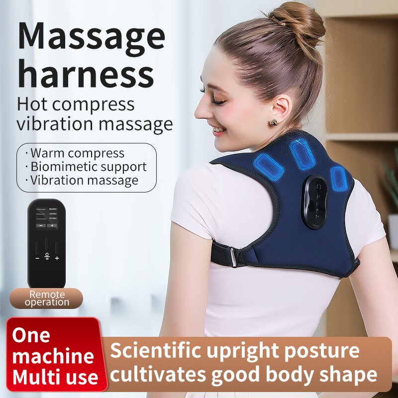 Posture Corrector Manufacturer - Adjustable Upper Brace Breathable Back Support Straightener for Neck Shoulder