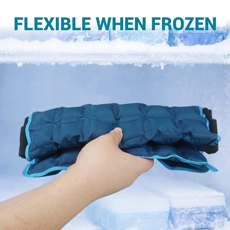 Hot & Cold Pack Manufacturer - Large 13x22 Inch Reusable Gel Effective for Back Pain Relief Therapy with Comfortable Pack