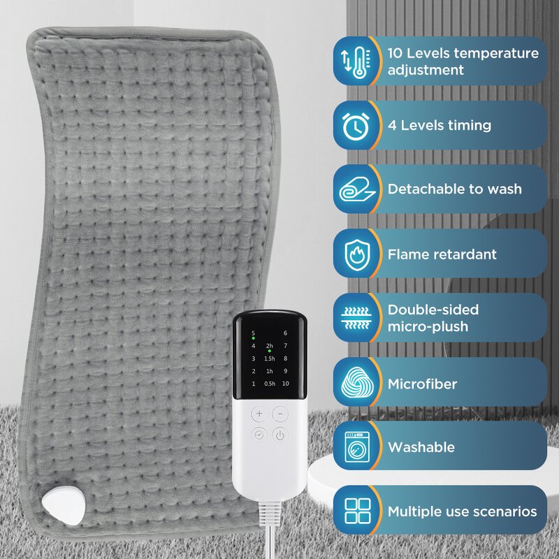 Heating Pad Manufacturer - Electric Wearable Waist Wrap Belt for Body Back Heating Household Use