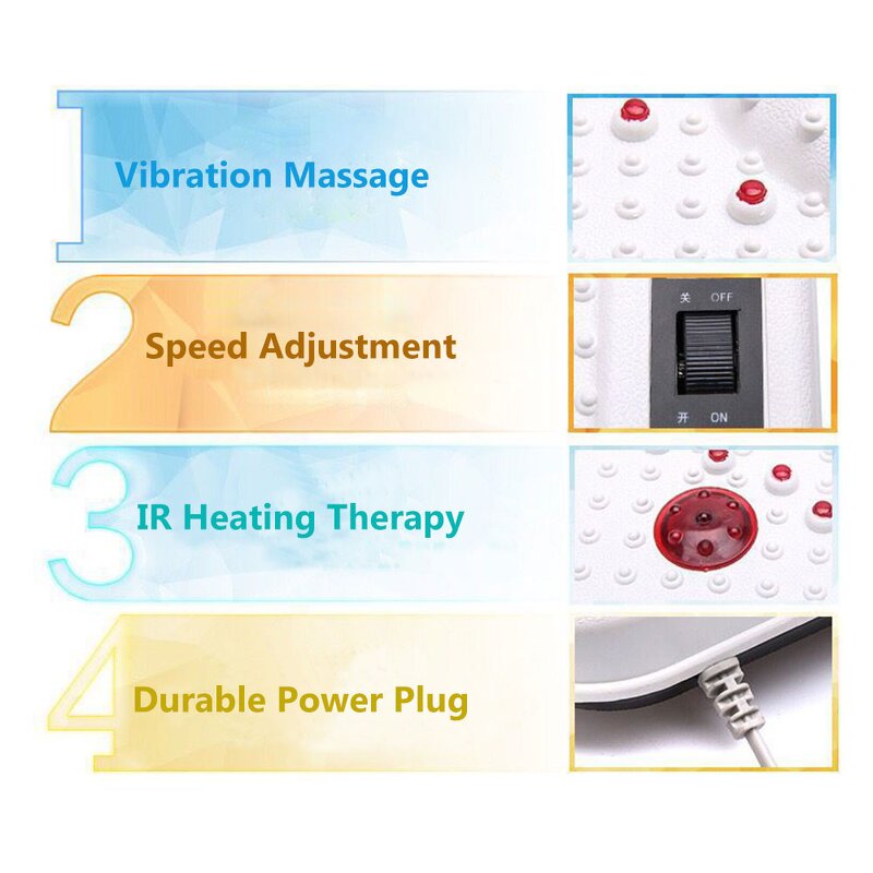 Foot Massager Manufacturer - Home Use Electric with Magnet Therapy Infrared Heating Vibration Machine