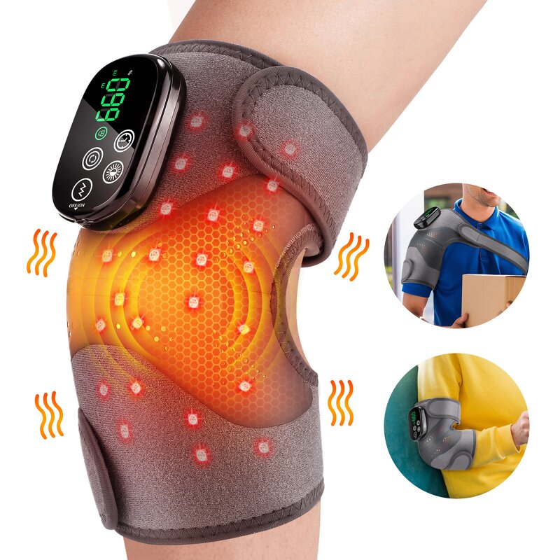 Knee Massager Manufacturer - Wireless Infrared with Red Light Therapy Pad & HD Digital Controller