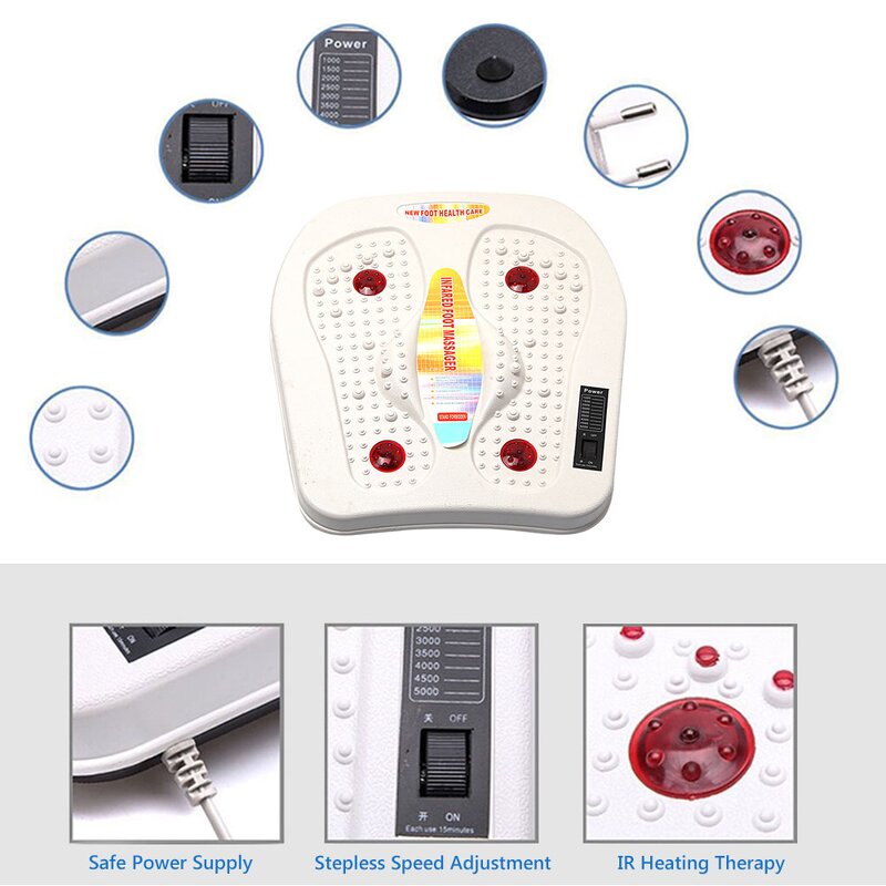 Foot Massager Manufacturer - Home Use Electric with Magnet Therapy Infrared Heating Vibration Machine