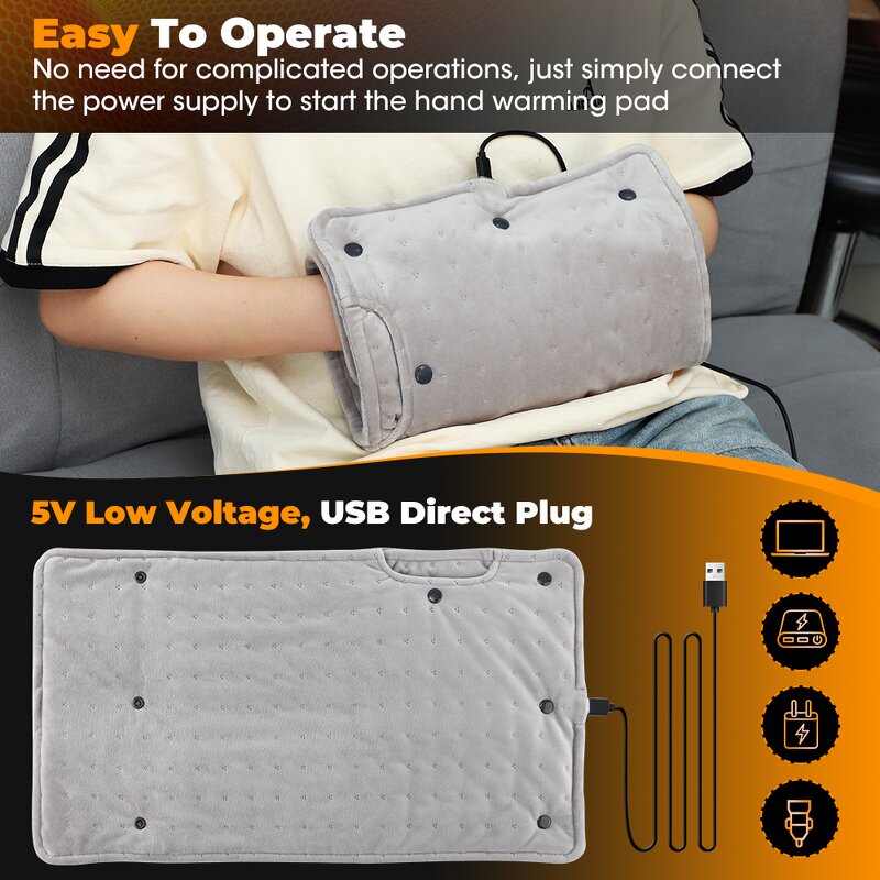 Heating Pad Manufacturer - Portable USB Multifunctional Thermal Equipment for Waist Belly Knee Legs Electric Hand Warmer