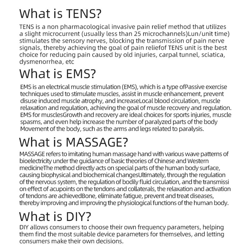 Muscle Stimulator Manufacturer - Cordless Digital Physical Therapy Device Household EMS Electric Pulse TENS Unit