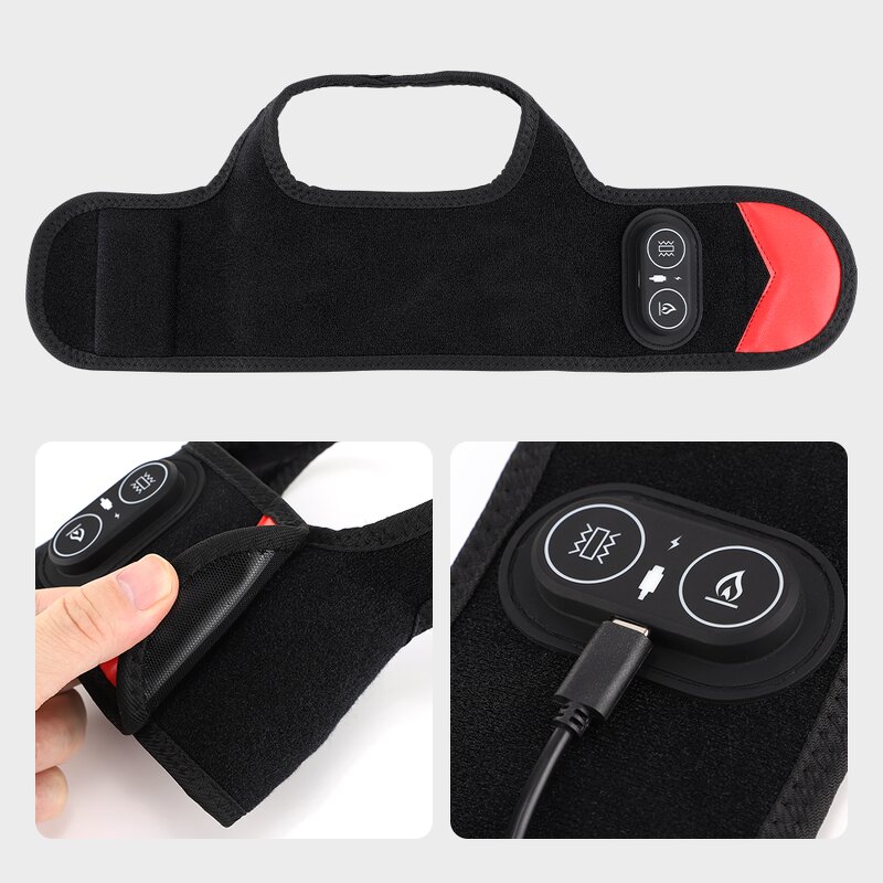 Ankle Wrap Manufacturer - Newest 36PCS 660/850nm LED with 3-Temp 3-Speed, 3000mAh Cordless Red Light Therapy