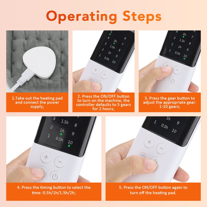 Heat Pad Manufacturer - Auto-Off Electric with Hand Warmer Pack New Upgrade for Women's Period Cramps and Waist