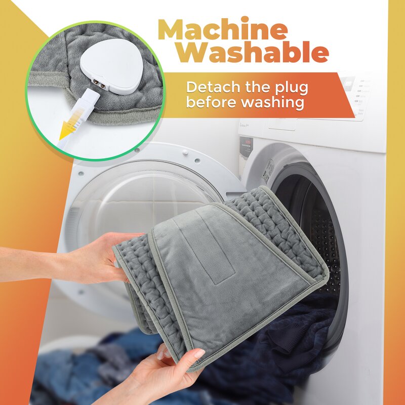 Heated Belt Manufacturer - Washable Electric Heating Pad for Shoulder Belly Menstrual Waist & Back Period Pain