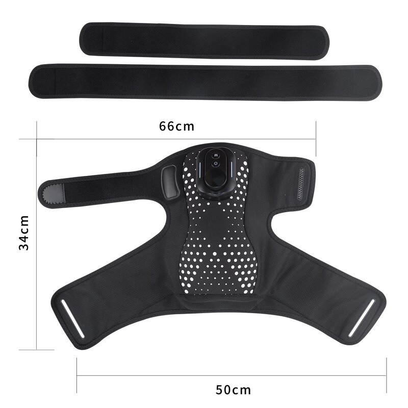 Shoulder Massager Manufacturer - New Upgraded Detachable Remote Controller Heated Brace for Pain Relief