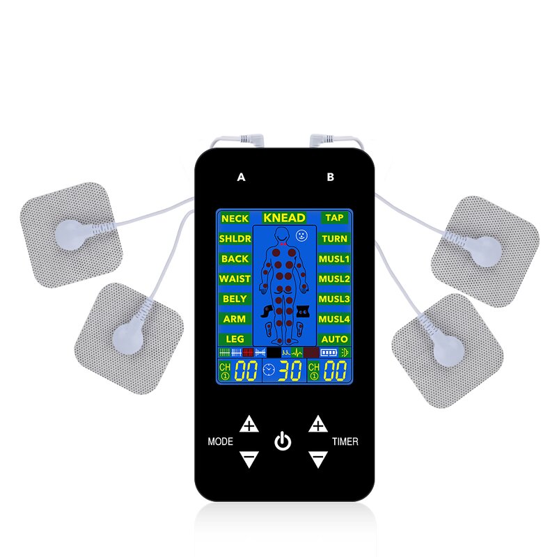 Muscle Stimulator Manufacturer - Wireless Home Use Digital Therapy TENS EMS Device Electronic & Acupuncture Body Massager