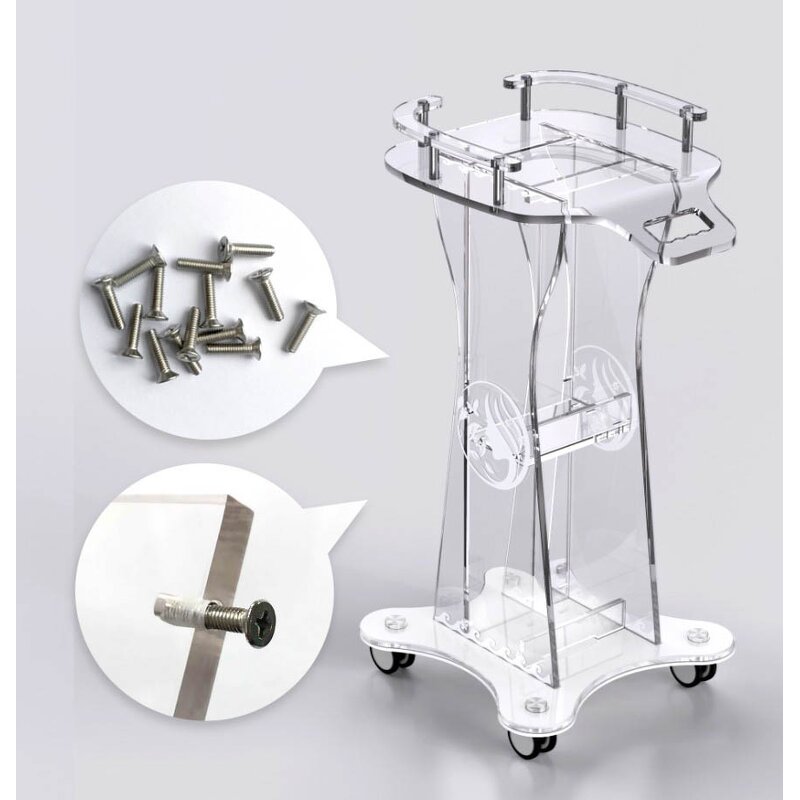 Acrylic Beauty Trolley - 2022 Aesthetic Salon Spa Facial Cart