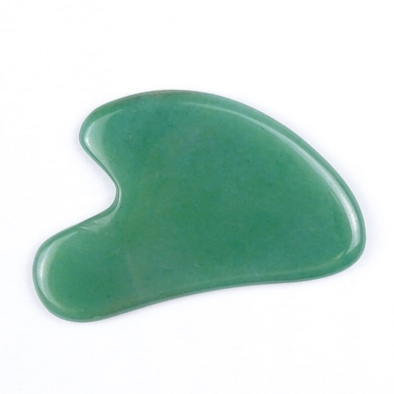 Facial Massager Set Manufacturer - Wholesale Natural Green Aventurine Jade Stone for Face Body Skincare Gua Sha