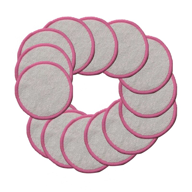 Makeup Remover Pads Manufacturer - Washable Eco Friendly Reusable Hemp Bamboo Velour Terry Cotton Round