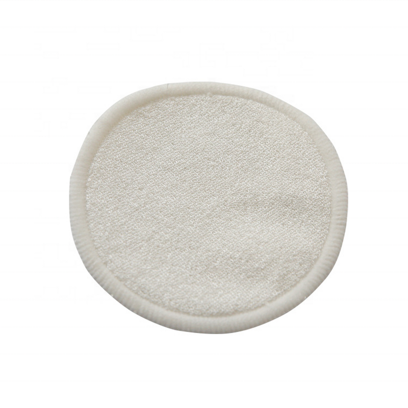 Makeup Remover Pads Manufacturer - Washable Eco-friendly Bamboo Charcoal Cotton Two Layer for Face Cleaning