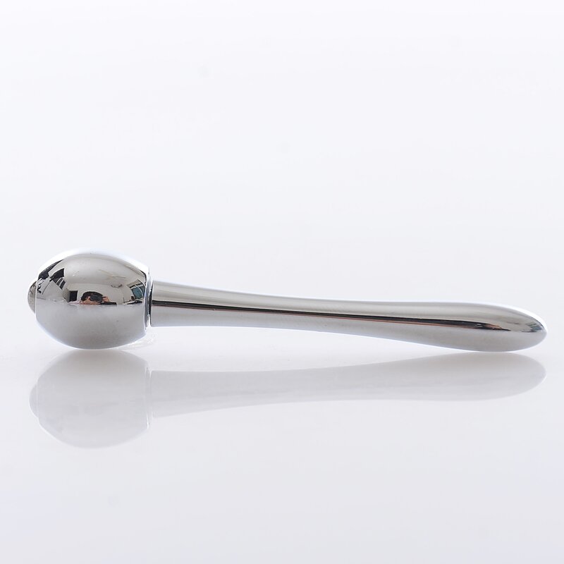 Eye Roller Massager Manufacturer - Silver Metal Wand to Remove Eye Wrinkles Reduce Dark Circles Puffiness