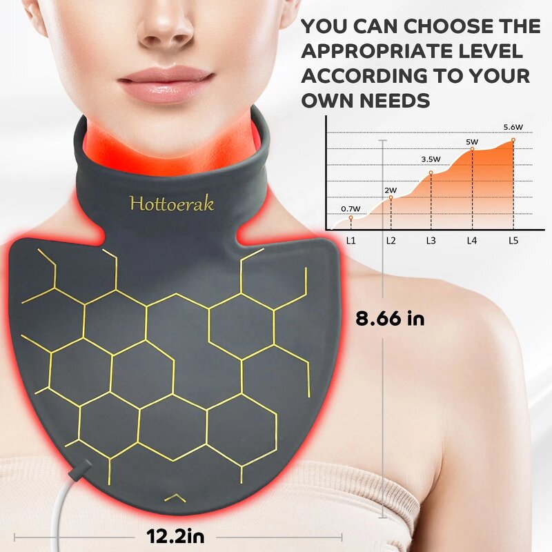 Light Therapy Device Manufacturer - LED Near Infrared for Body Back Chest & Neck Relief Relaxation