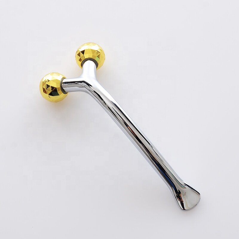 Jade Roller Manufacturer - Wholesale for Face Slimming 3D Alloy Twin Balls Home Use