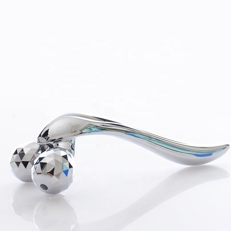 Facial Beauty Roller Manufacturer - Custom Home Use Metal Gua Sha for Wrinkle Reduction Face Lifting