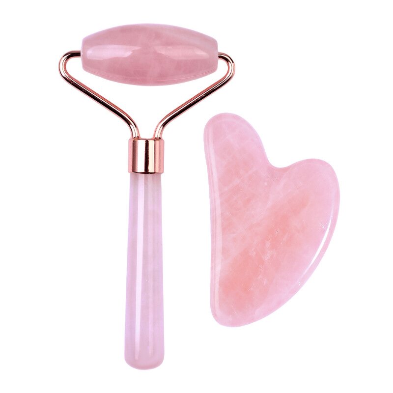 Jade Roller Manufacturer - Wholesale Pink Crystal Stone SPA Collection Natural Rose Quartz Single Head Mini
