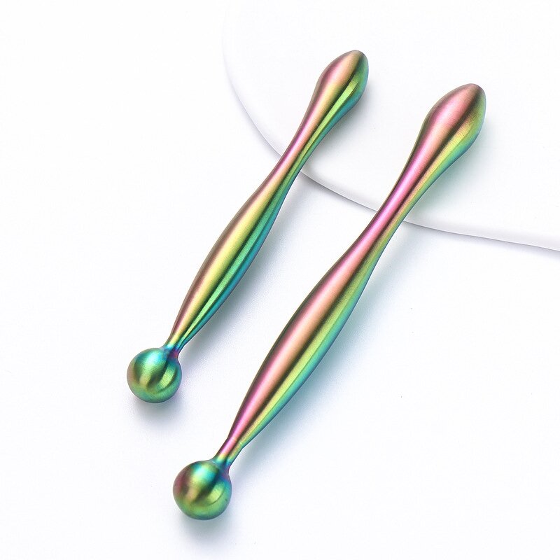 Acupuncture Pen Manufacturer - Premium Quality Double-Headed Manual Stainless Steel for Body Facial Reflexology