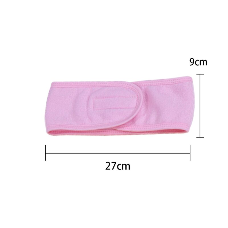 Spa Headband Manufacturer - Face Wash Headband Women Sponge Terry Towel Hairband