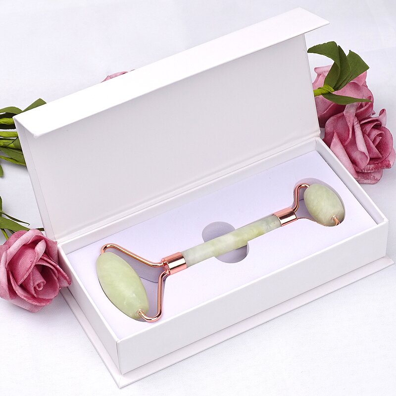 Jade Roller Manufacturer - Natural Green Aventurine SPA for Face Neck Anti-aging Skincare