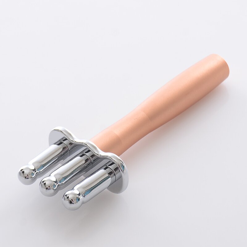 Massage Stick Manufacturer - Magnetic Body Acid-exhausting 3 Fork for Meridian Dredging Face Firming Back