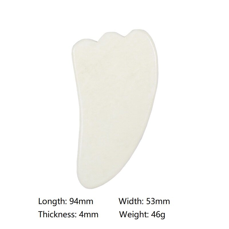 Gua Sha Massager Manufacturer - White Jade Home Use SPA Collection with Custom Logo US Quartz Roller