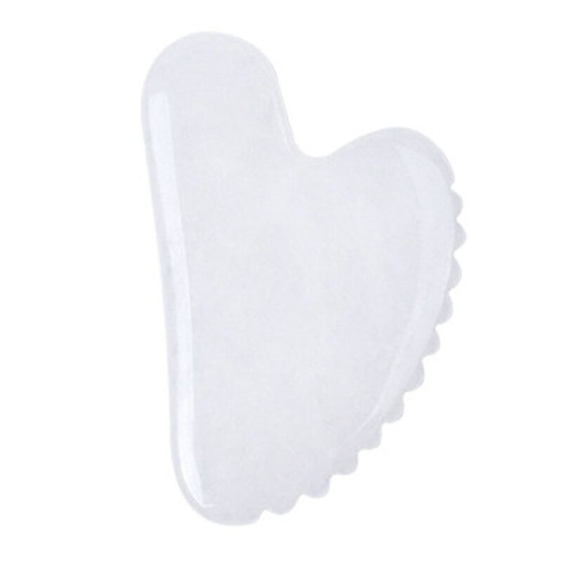 Gua Sha Massager Manufacturer - Customize Logo V Shaped Teeth on Side with Rose Quartz Jade Skincare Lifting