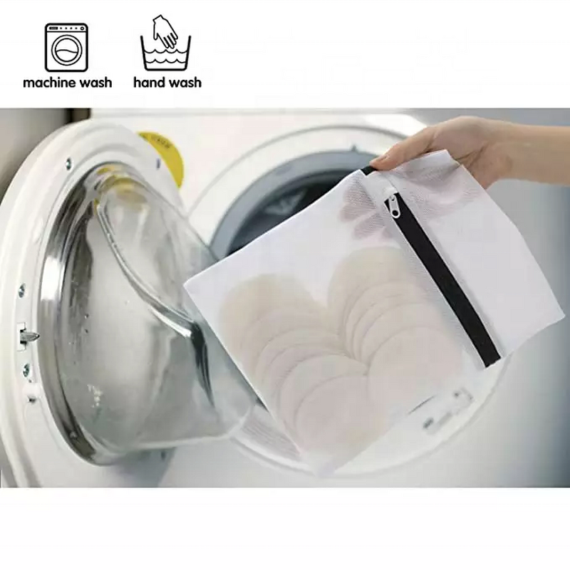 Makeup Remover Pads Manufacturer - Custom Bamboo Cotton 2 Layers Reusable with Konjac Sponge - Wholesales