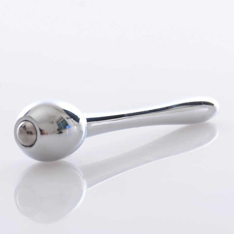 Eye Roller Massager Manufacturer - Silver Metal Wand to Remove Eye Wrinkles Reduce Dark Circles Puffiness