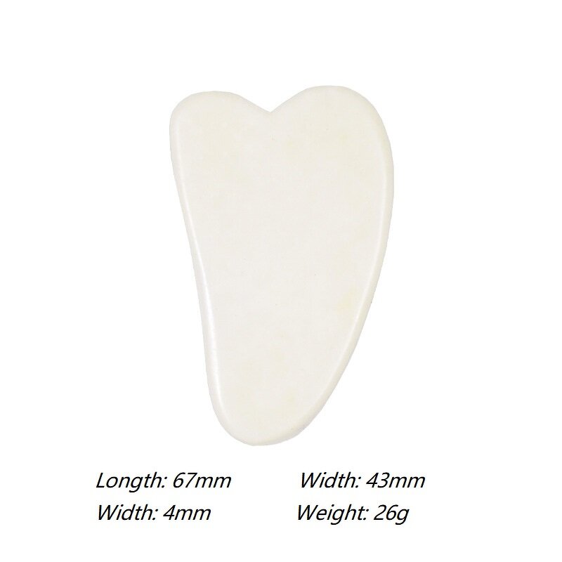 Gua Sha Massager Manufacturer - White Jade Home Use SPA Collection with Custom Logo US Quartz Roller