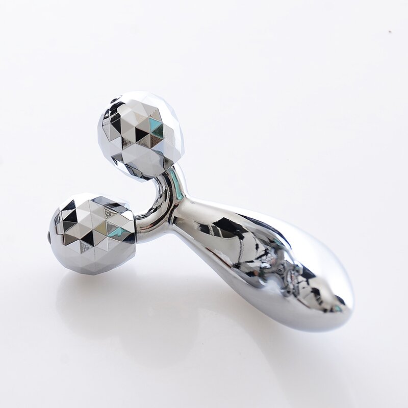 Facial Massager Manufacturer - 3D Arc Roller with Jade Stones for Anti-Aging Thin Face Lifting