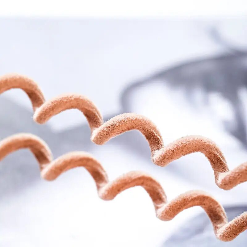 Hair Ties Manufacturer - Customizable Women Fashion Spiraled Rubber Band Telephone Wire Elastic Coil Ring