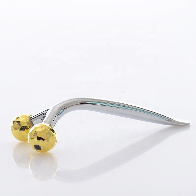 Jade Roller Manufacturer - Wholesale for Face Slimming 3D Alloy Twin Balls Home Use